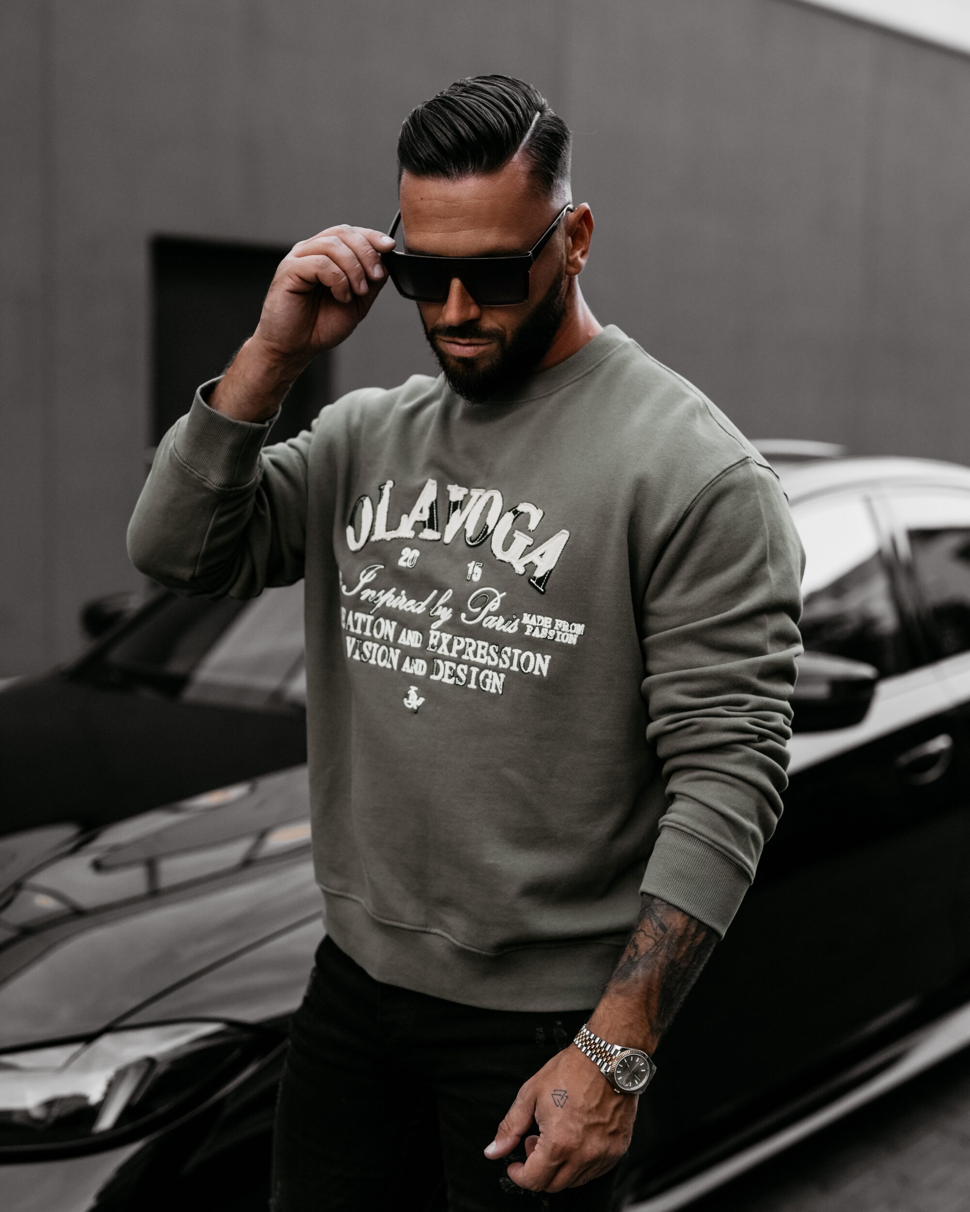 Bluza męska VIROUS 2025 Khaki