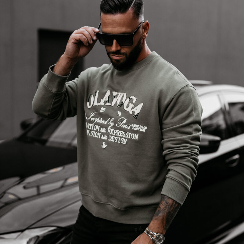 Bluza męska VIROUS 2025 Khaki