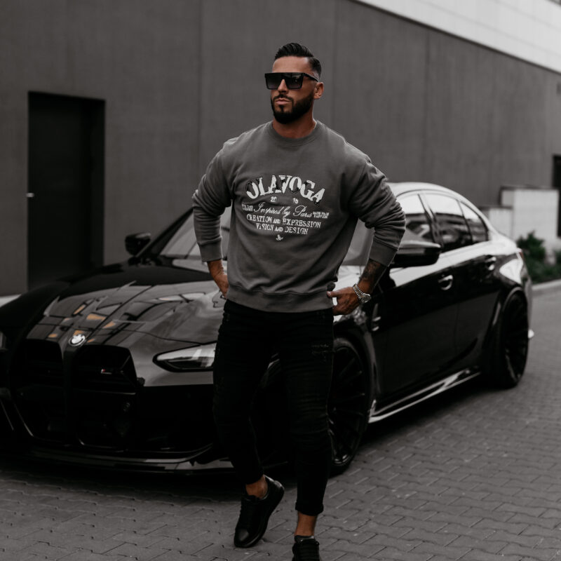 IMG_6237 Bluza męska VIROUS 2025 Grafitowa