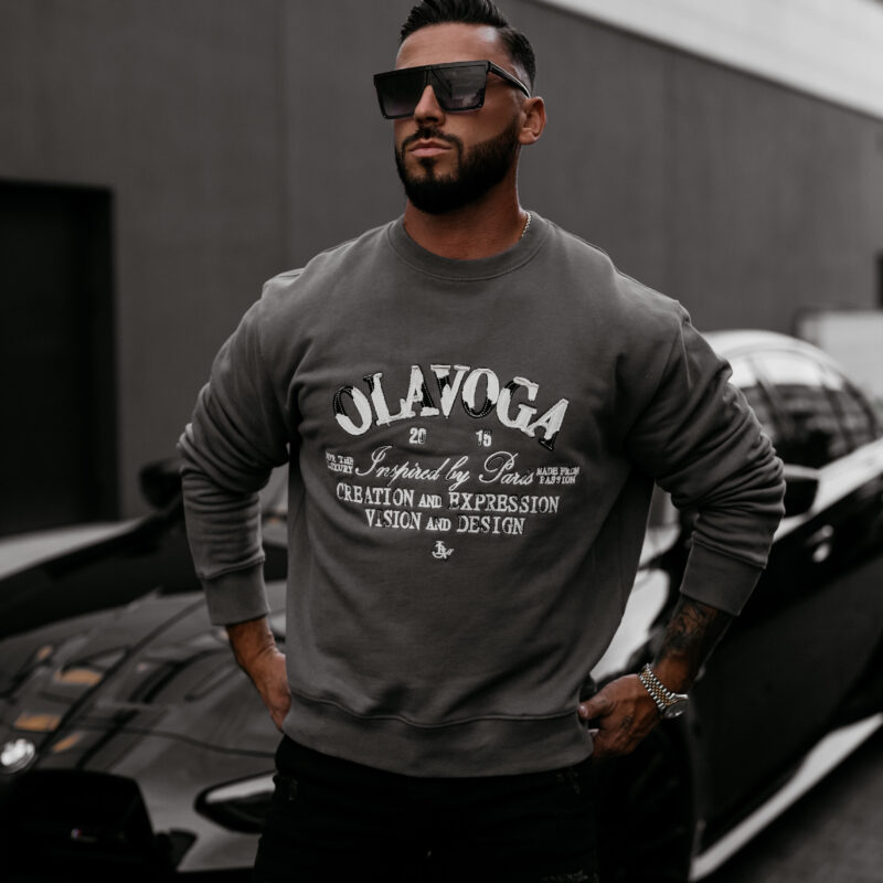 IMG_6239 Bluza męska VIROUS 2025 Grafitowa