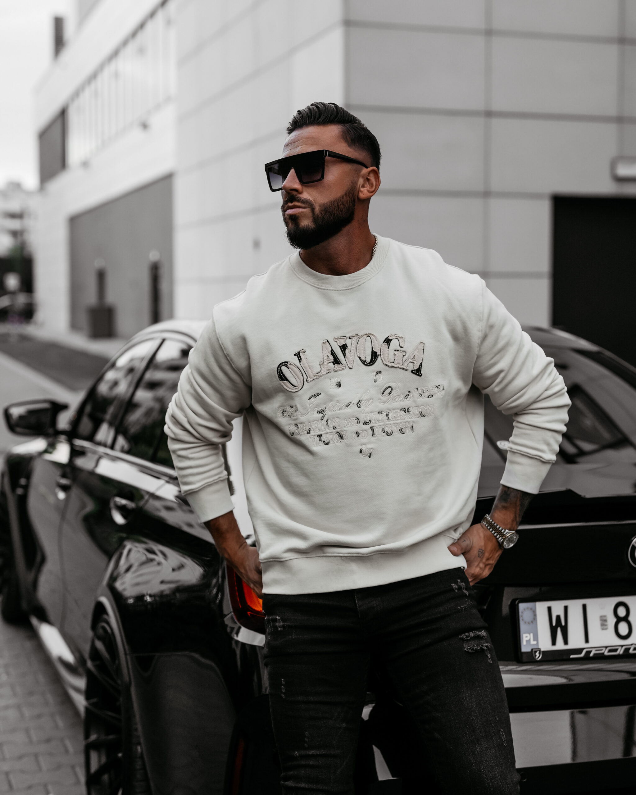 IMG_6243 Bluza męska VIROUS 2025 Beżowa