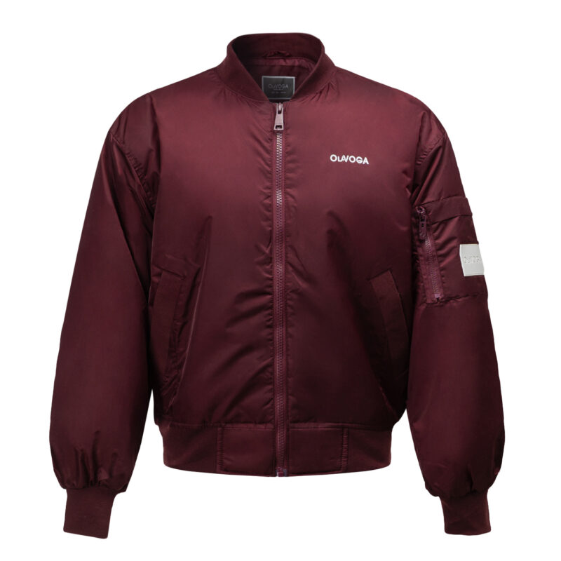 Kurtka męska WOOLY 2025 Burgundowa