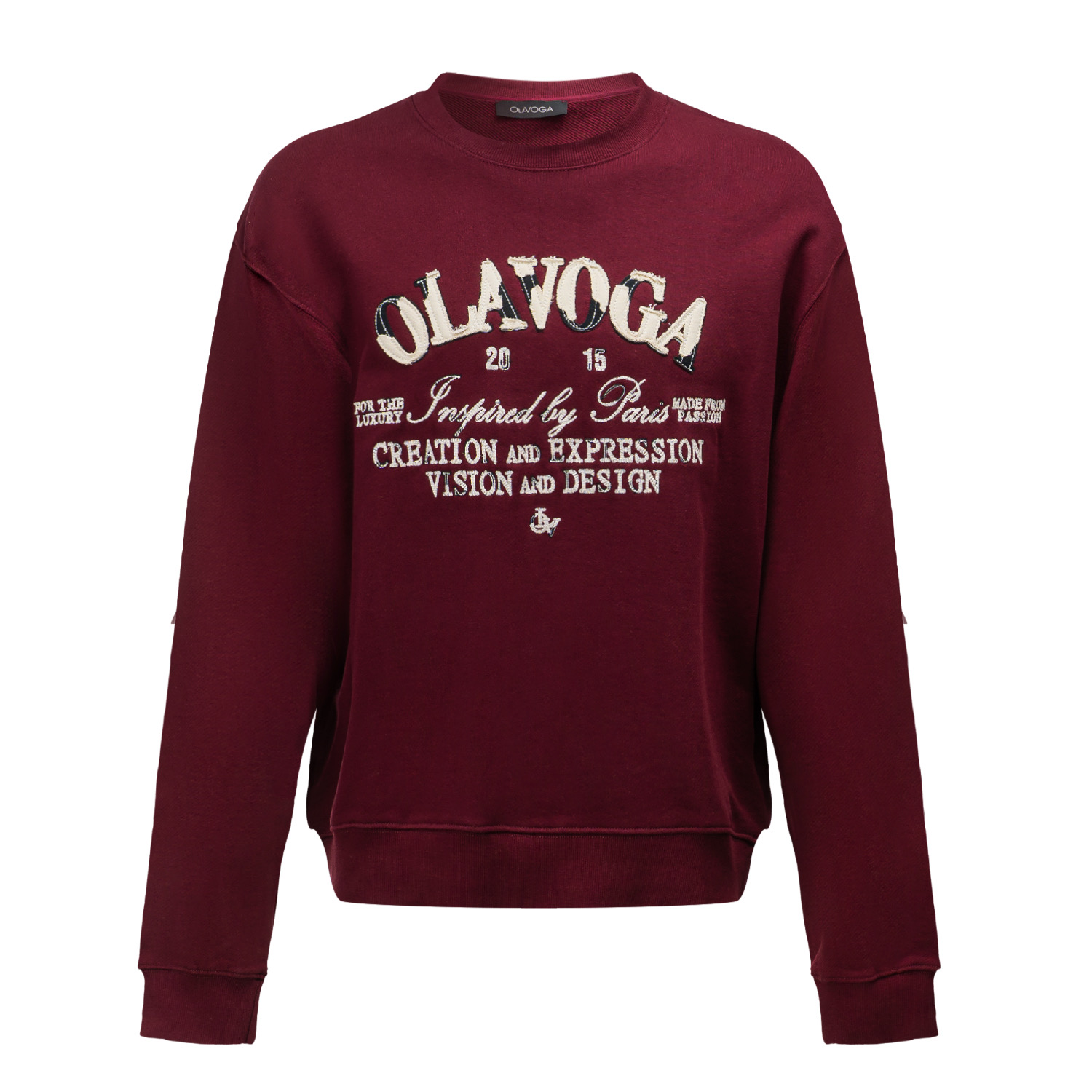 Bluza męska VIROUS 2025 Burgundowa