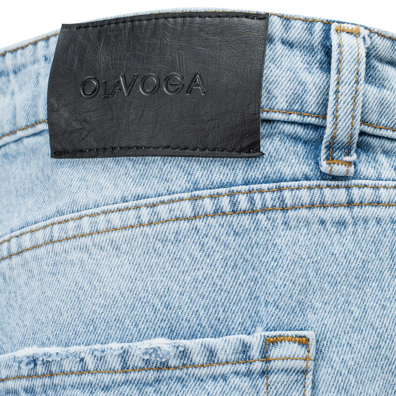 Spodnie męskie ZOKI 2025 Niebieskie