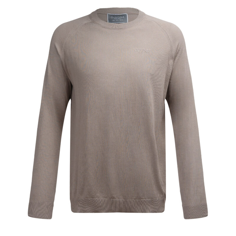 Sweter męski MEW 2025 Ciemny beż