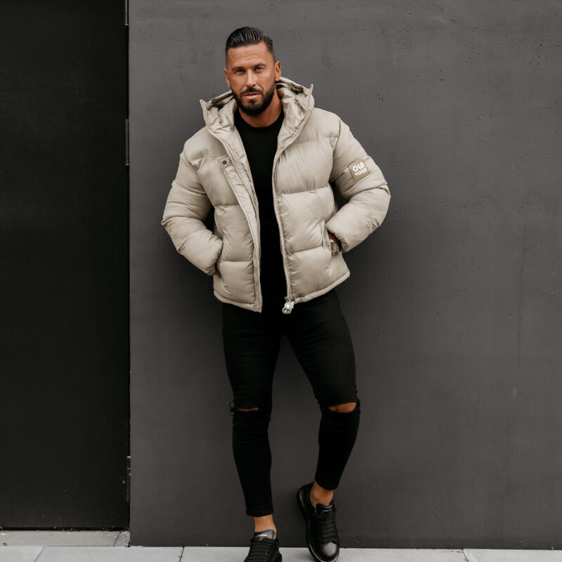 Kurtka męska CASTE 2025 Beżowa