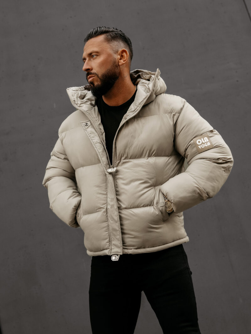 Kurtka męska CASTE 2025 Beżowa