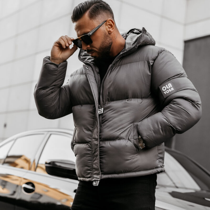 Kurtka męska CASTE 2025 Grafitowa