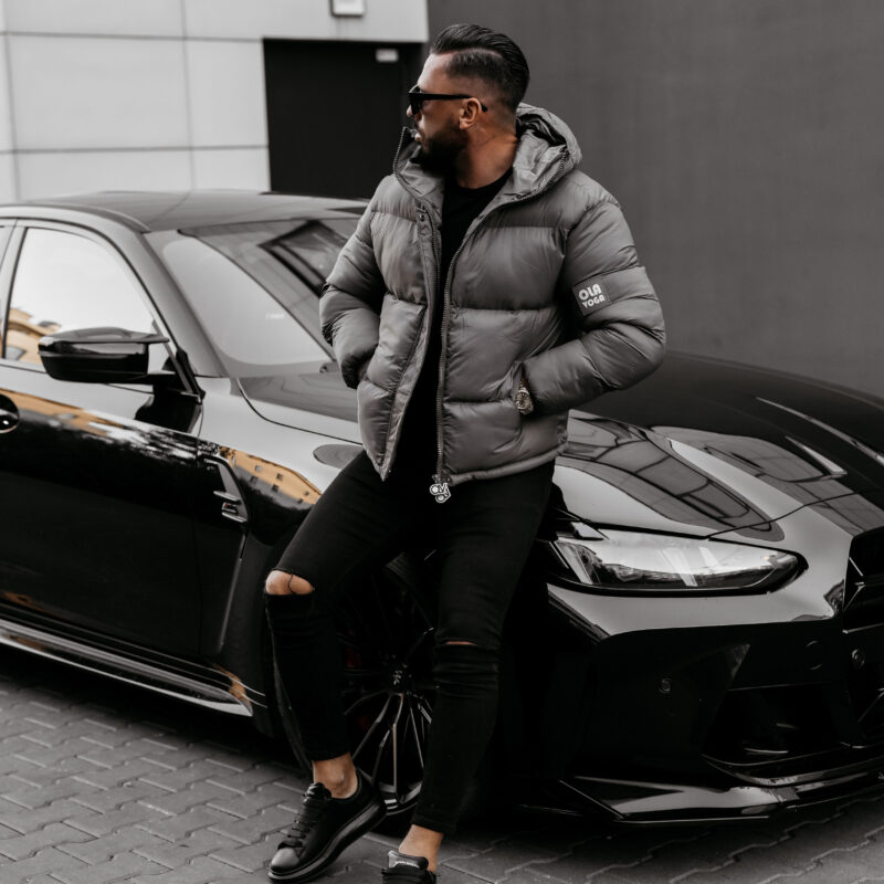 Kurtka męska CASTE 2025 Grafitowa