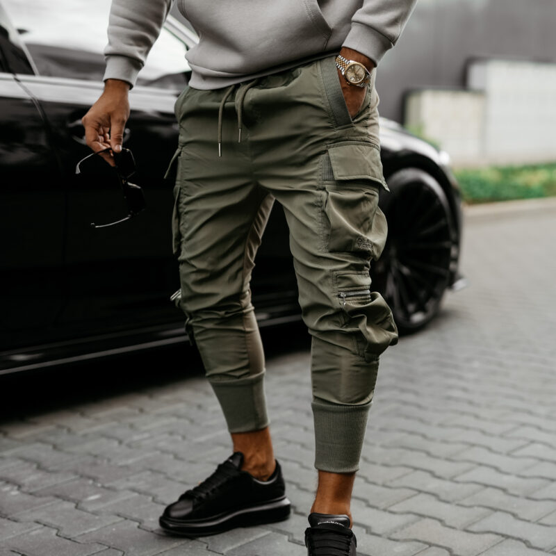 Spodnie męskie FLYNN  2025 Khaki