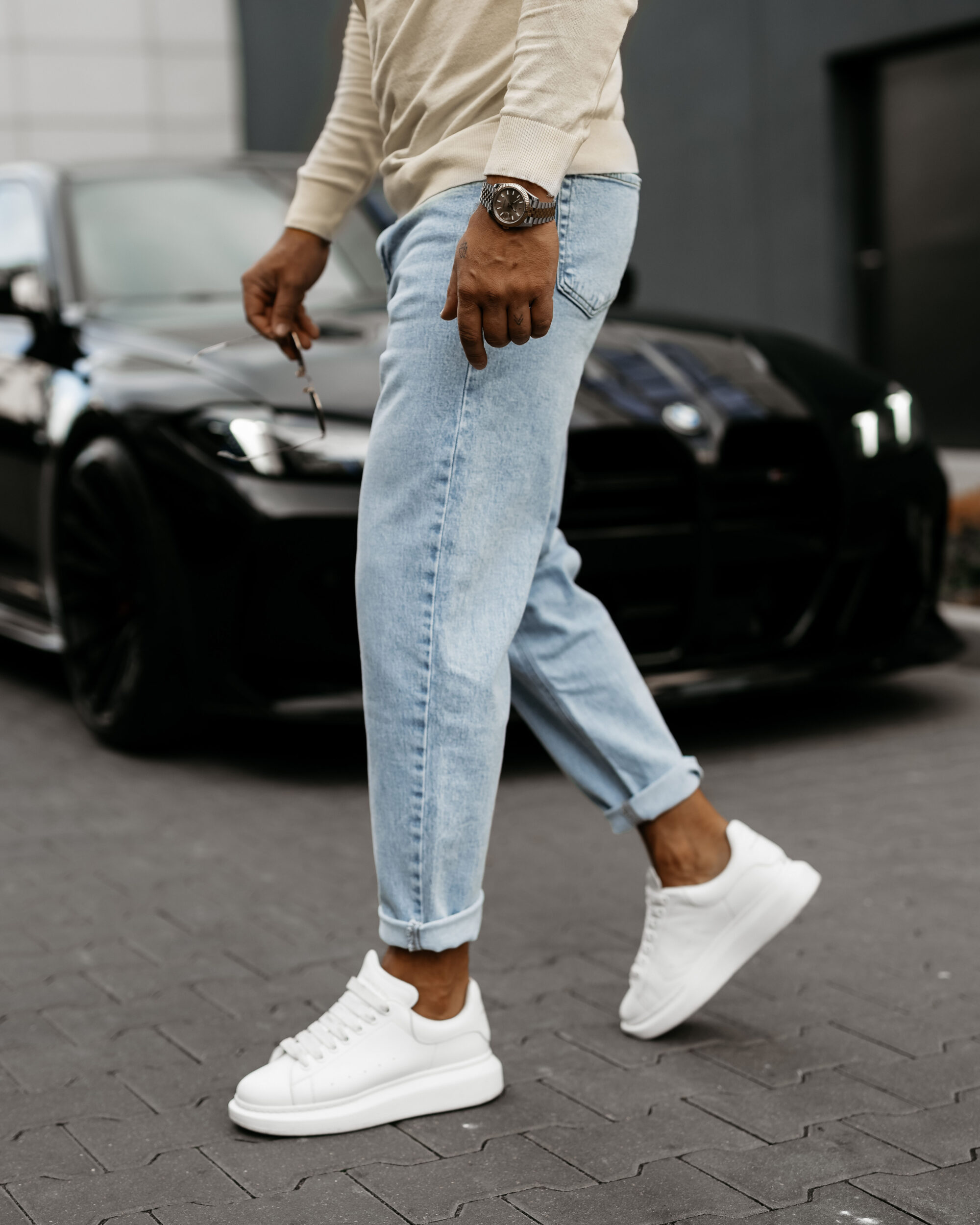 spodnie RAVIS 490 Spodnie męskie RAVIS 2025 Niebieskie