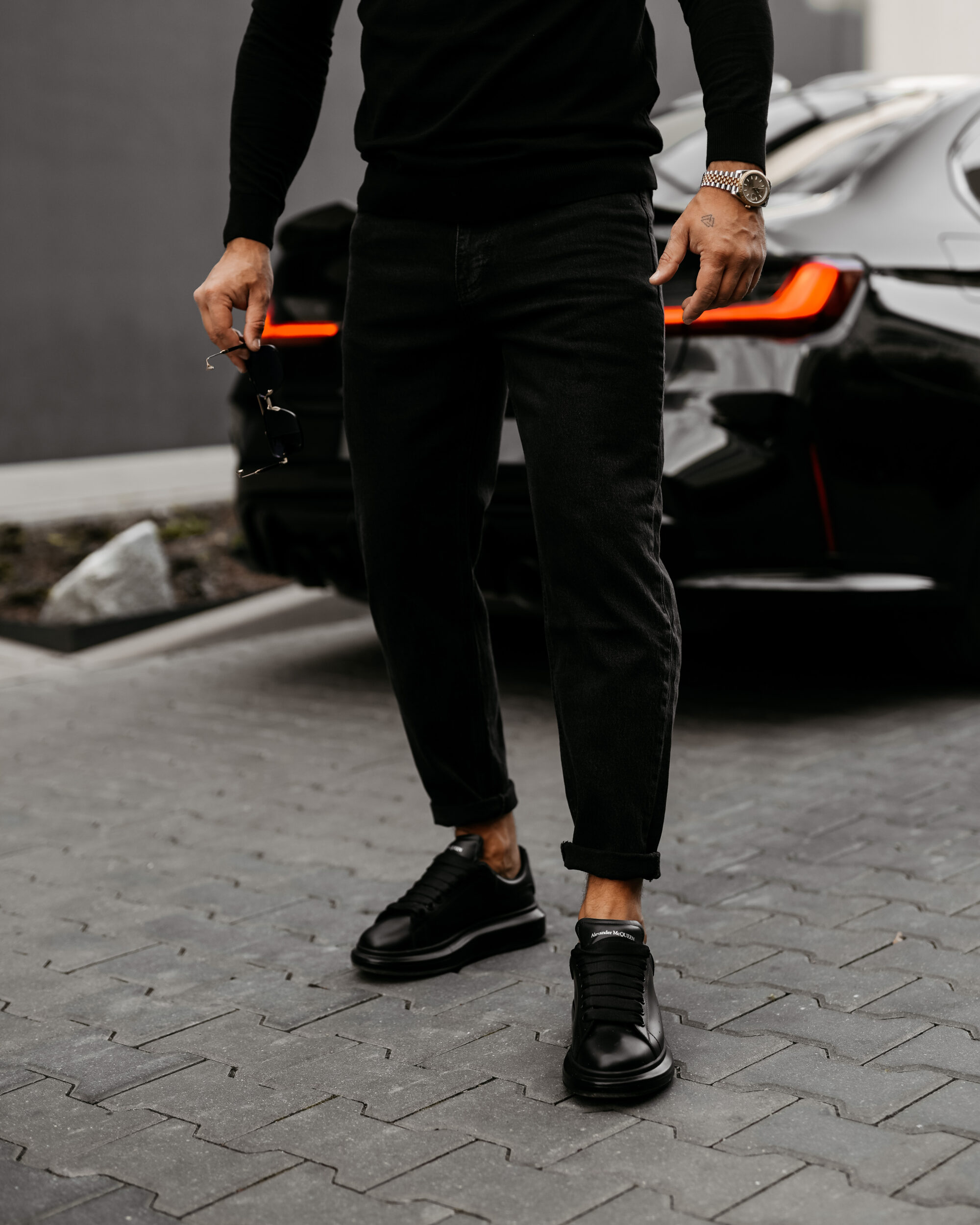 Spodnie męskie RAVIS 2025 Czarne