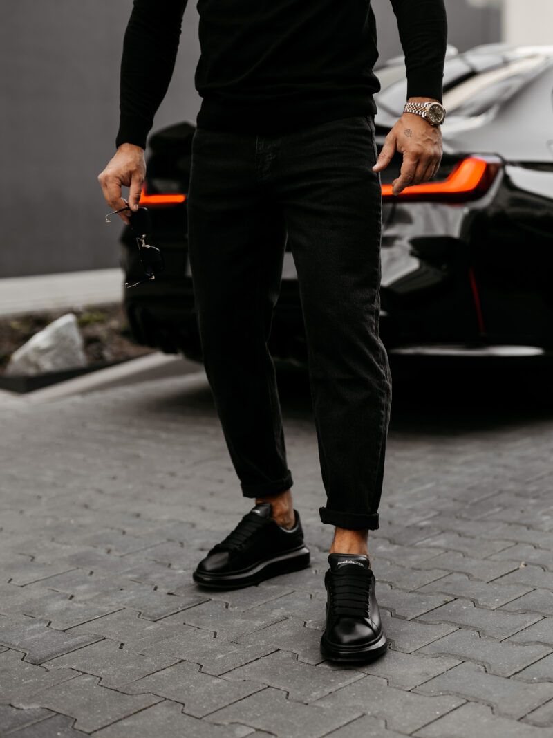 Spodnie męskie RAVIS 2025 Czarne