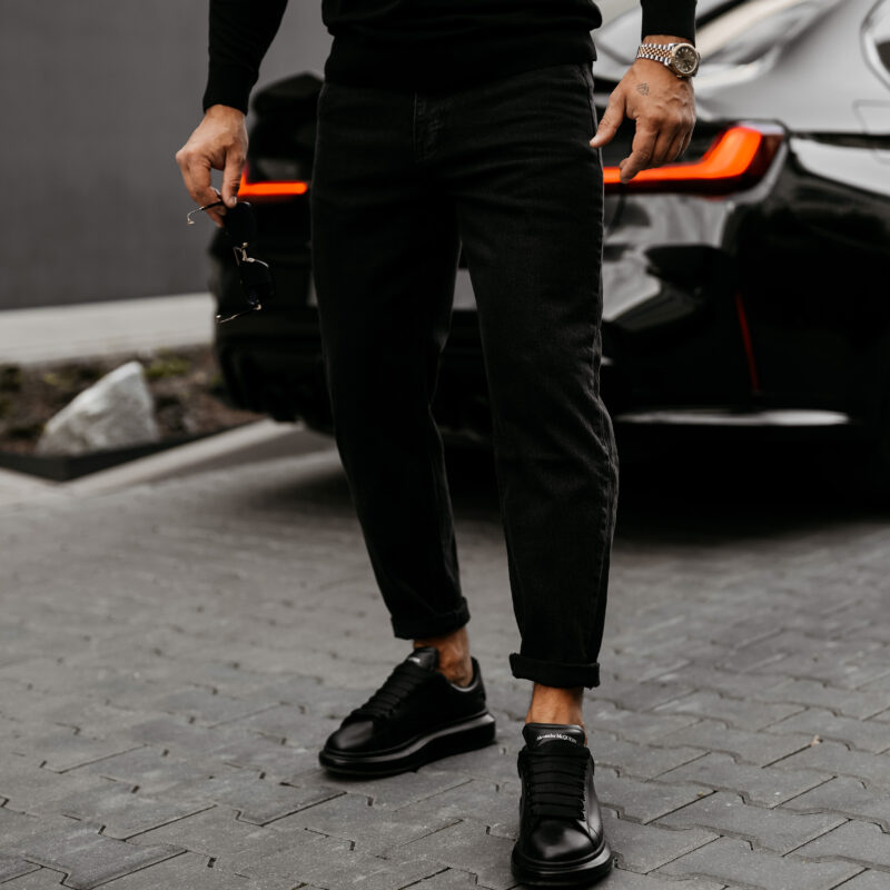 Spodnie męskie RAVIS 2025 Czarne