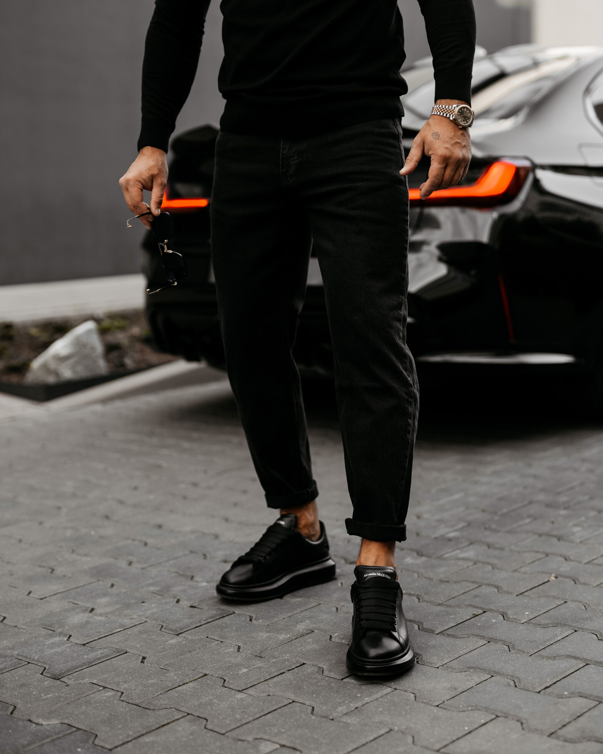 Spodnie męskie RAVIS 2025 Czarne