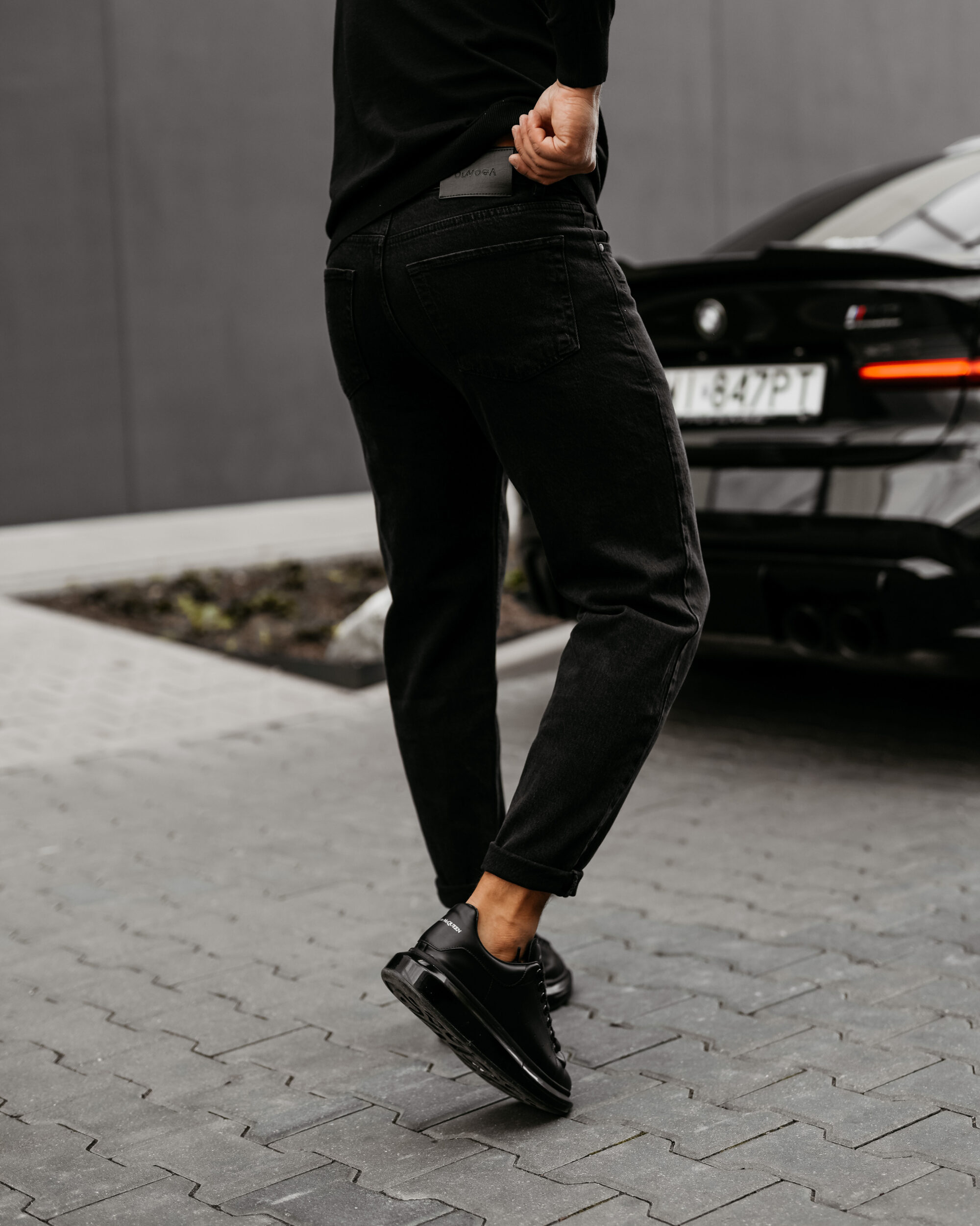 Spodnie męskie RAVIS 2025 Czarne