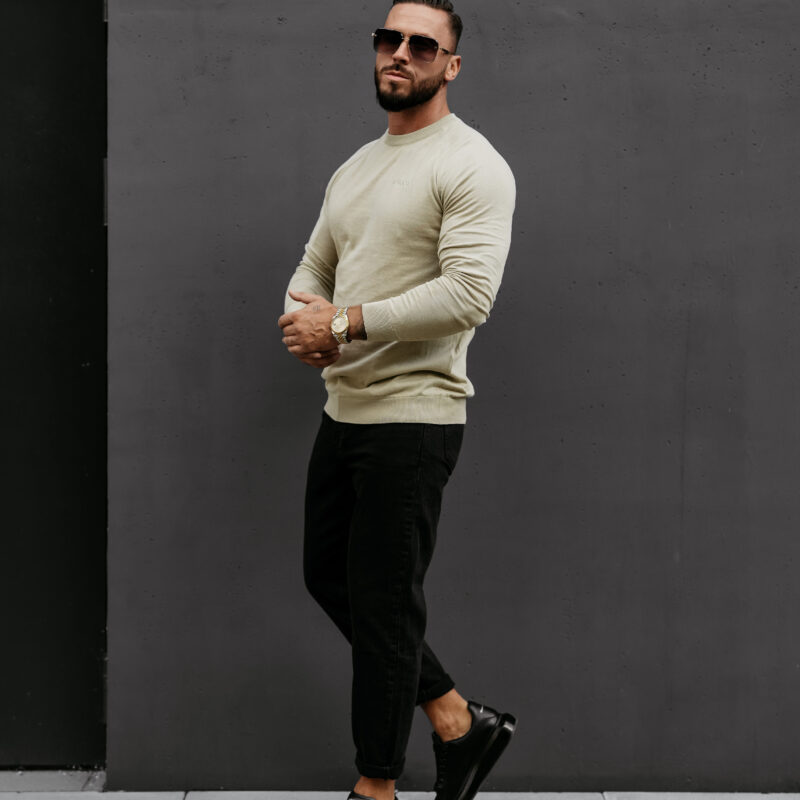 Sweter męski MEW 2025 Oliwkowy