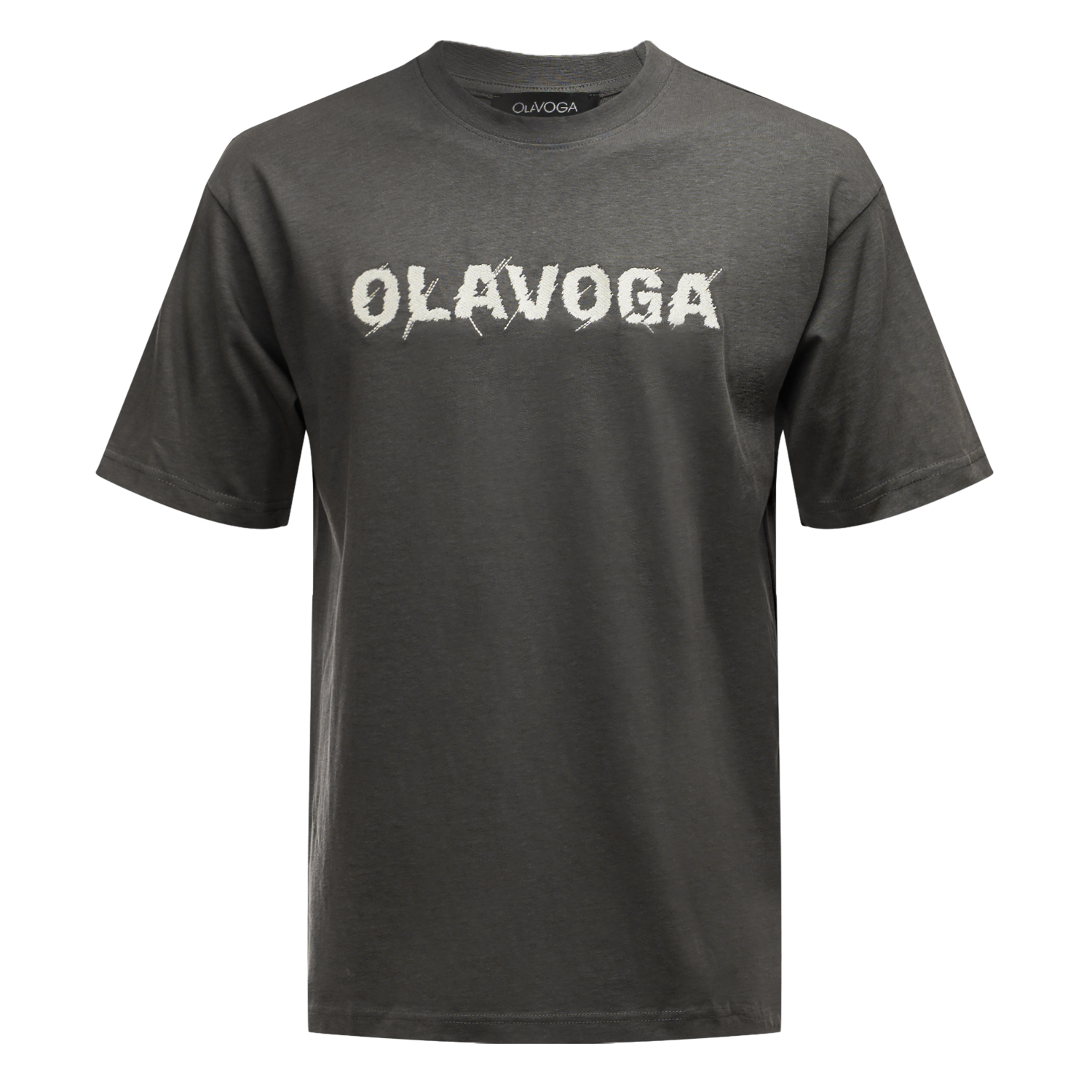 REAL graphite T-shirt męski REAL 2025 Grafitowy