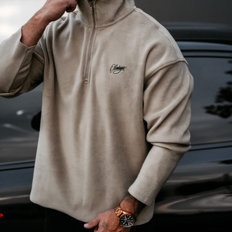 bluza LUMIS 844 Bluza męska LUMIS 2025 Beżowa