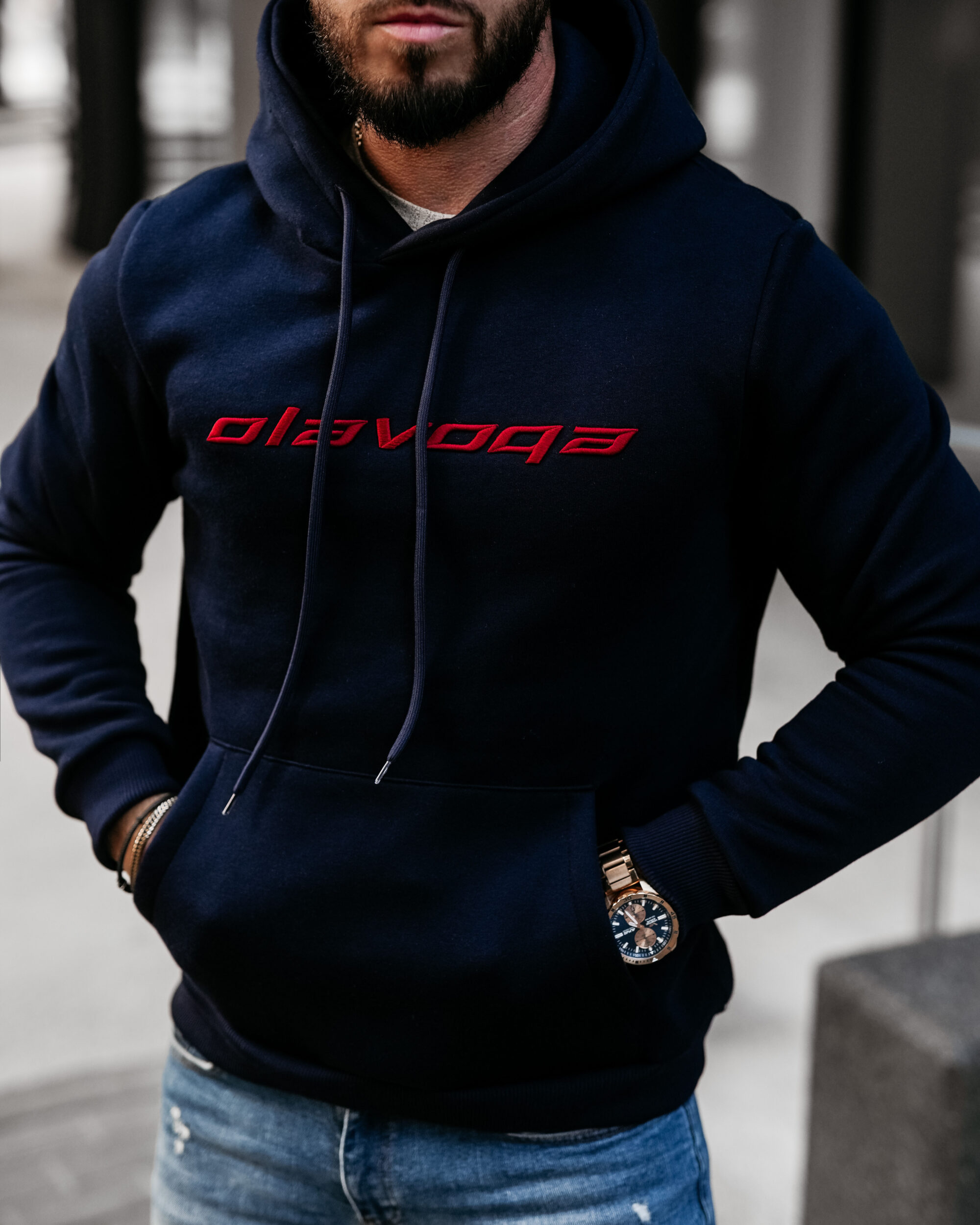 Bluza męska SPRINT 2025 Navy Blue