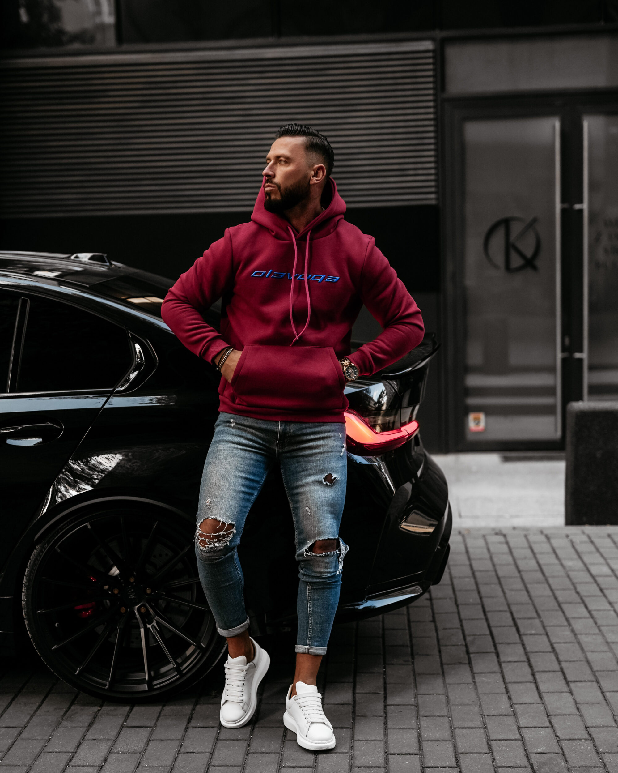 Bluza męska SPRINT 2025 Czerwona