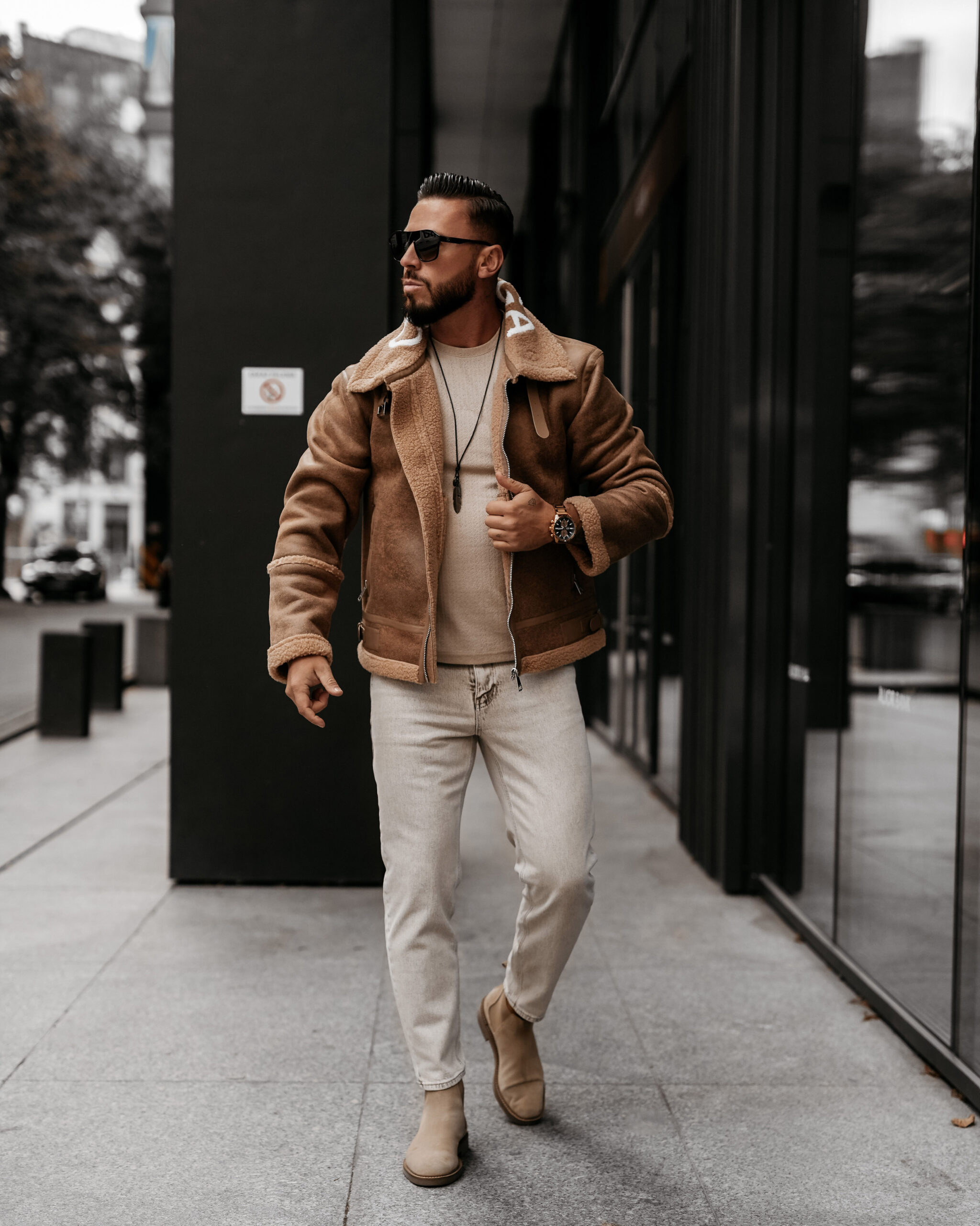 Kurtka męska LENNOX MEN 2025 Beżowa