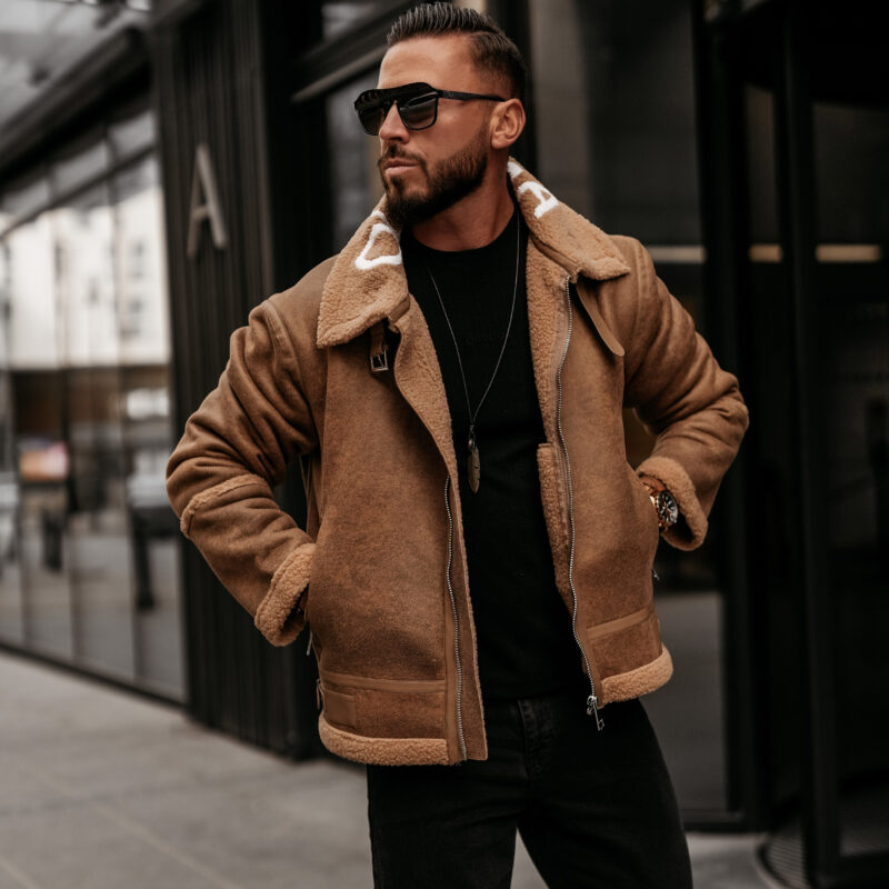 Kurtka męska LENNOX MEN 2025 Camel