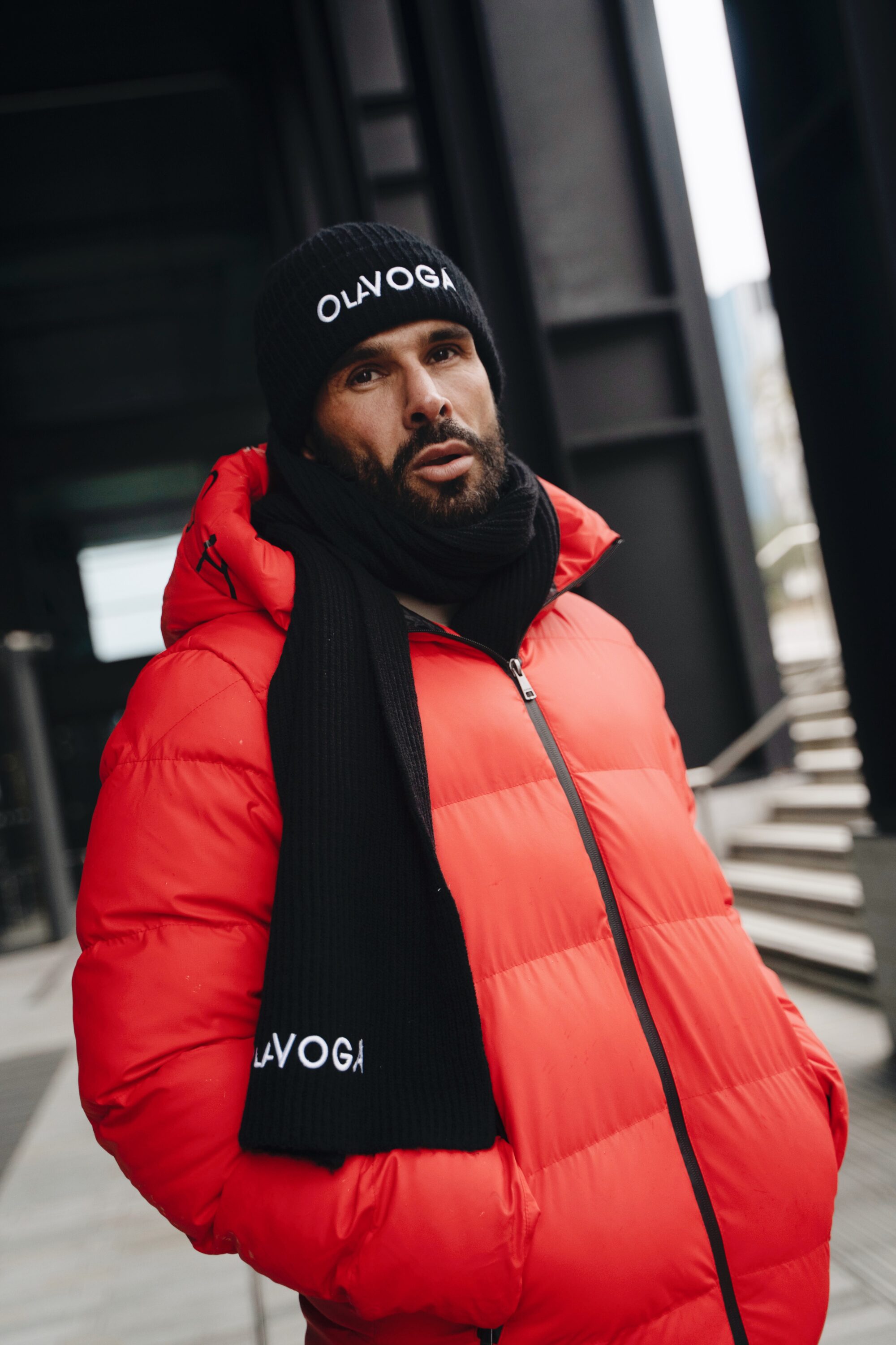 Kurtka męska SPARKNOING 2025 Czerwona