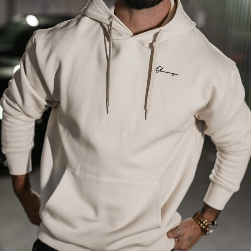 Bluza męska TAZON 2025 Beżowa