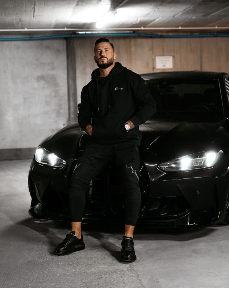 Screenshot Bluza męska TAZON 2025 Czarna