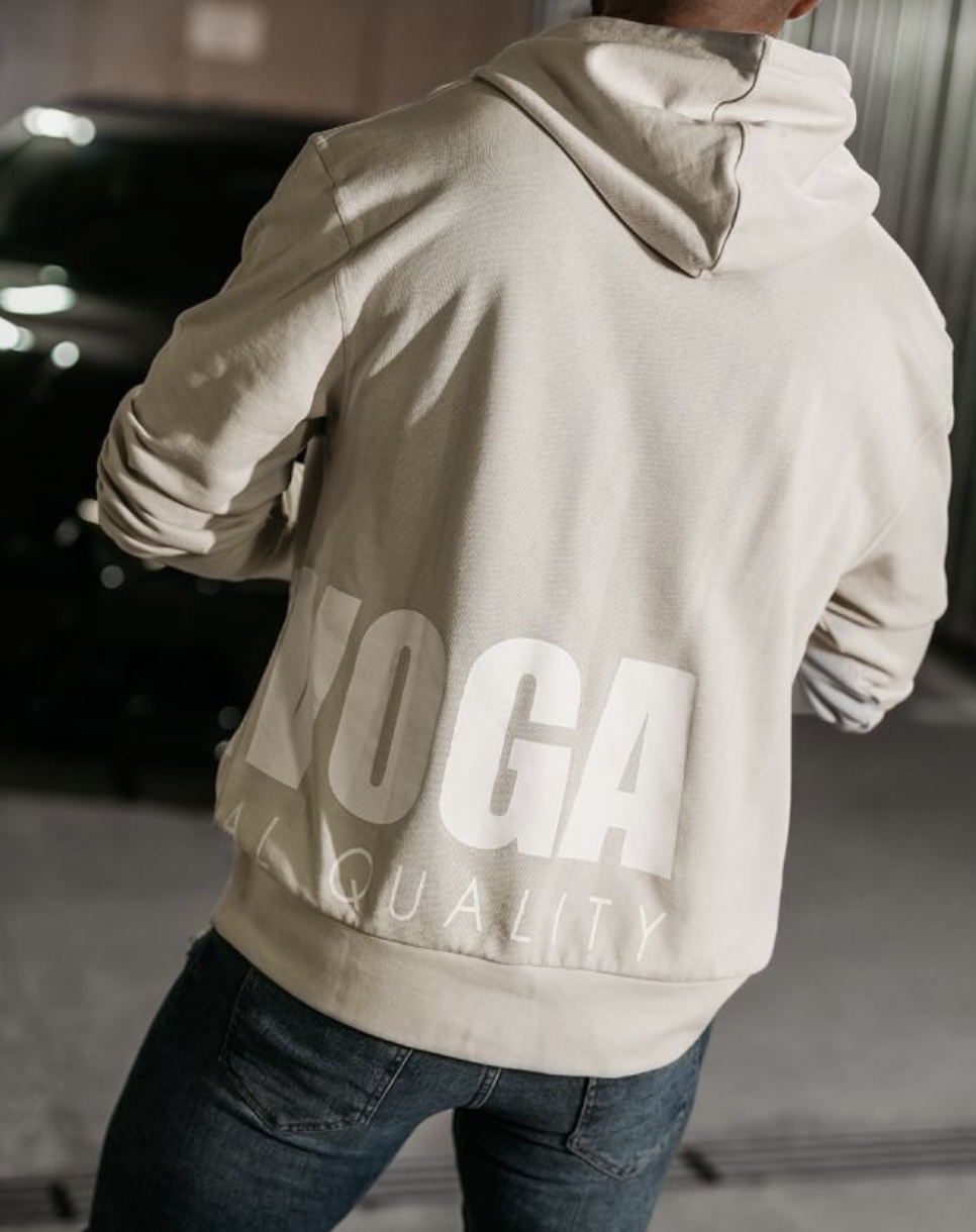 Screenshot Bluza męska PULSE 2025 Beżowa