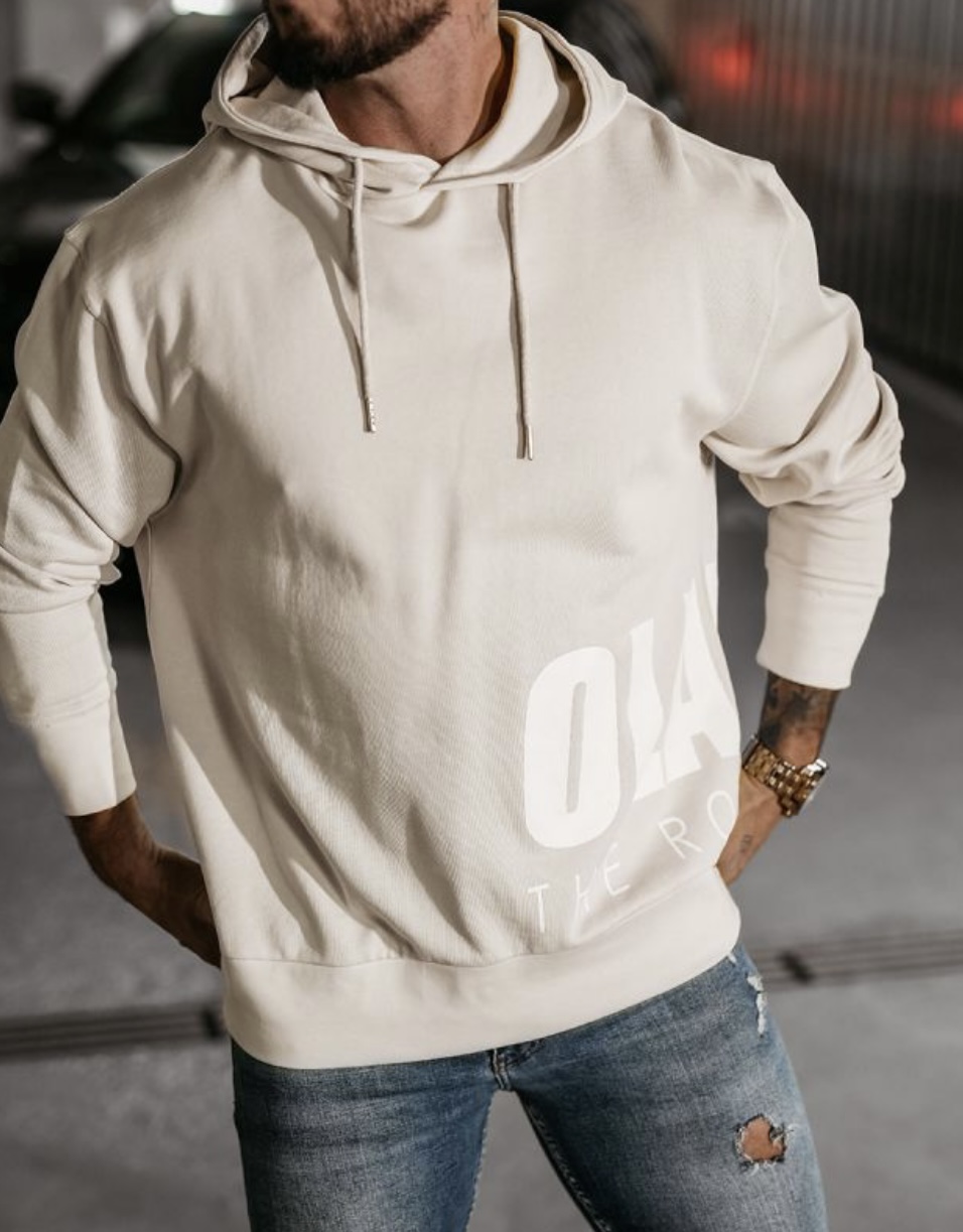 Screenshot Bluza męska PULSE 2025 Beżowa