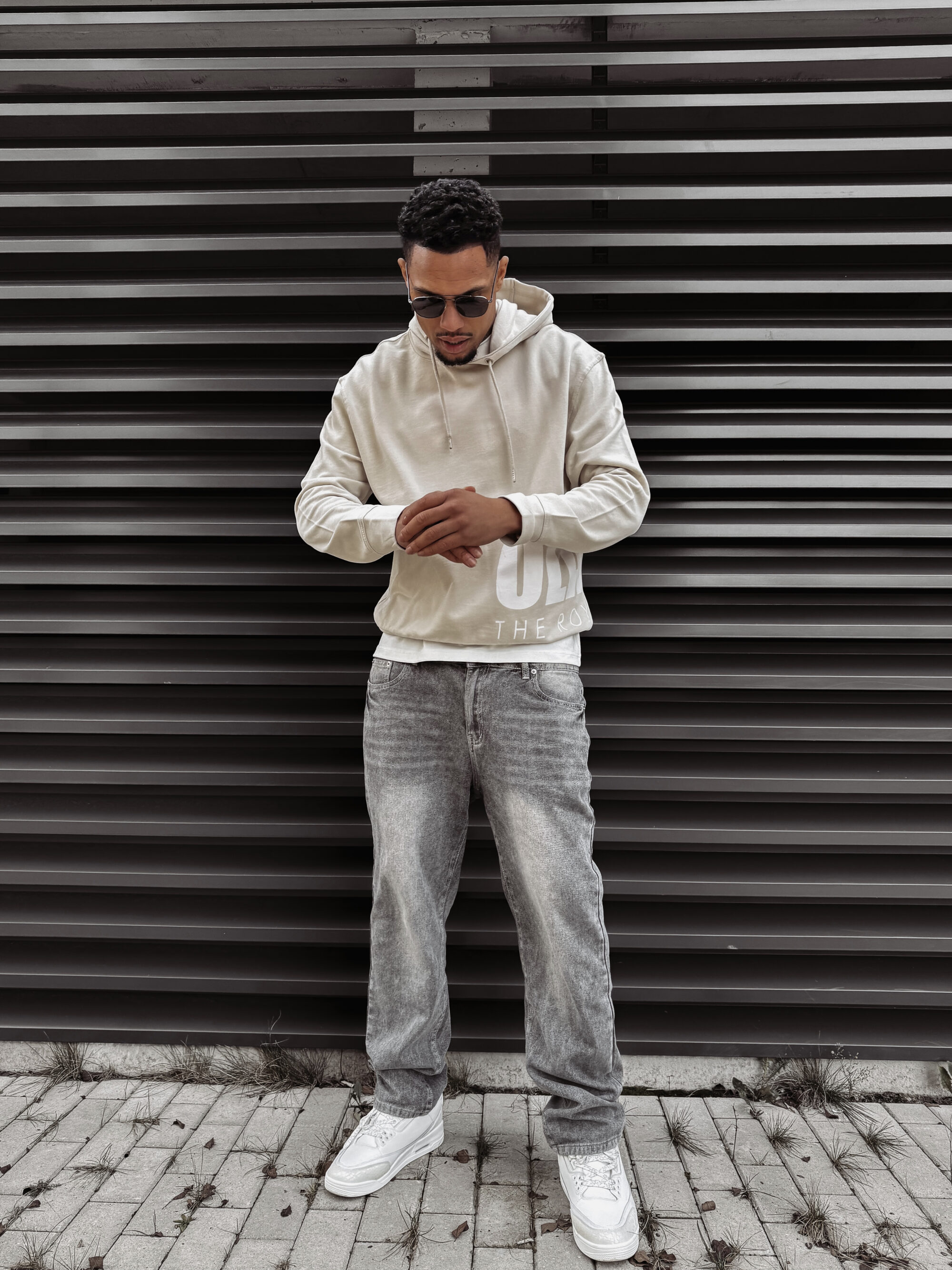 bluza PULSE 103 Bluza męska PULSE 2025 Beżowa