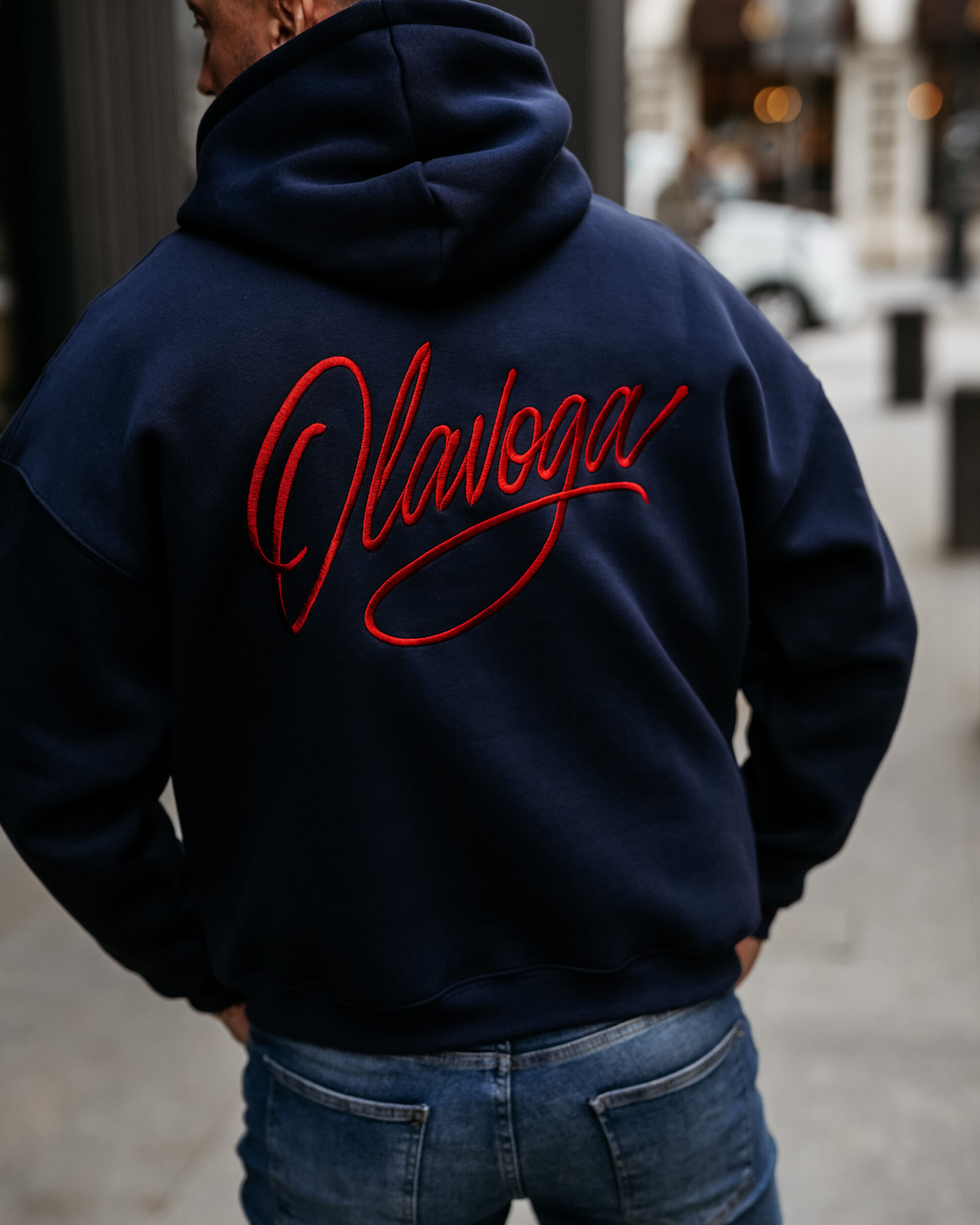 bluza UNIT 091 Bluza męska UNIT 2025 Navy Blue