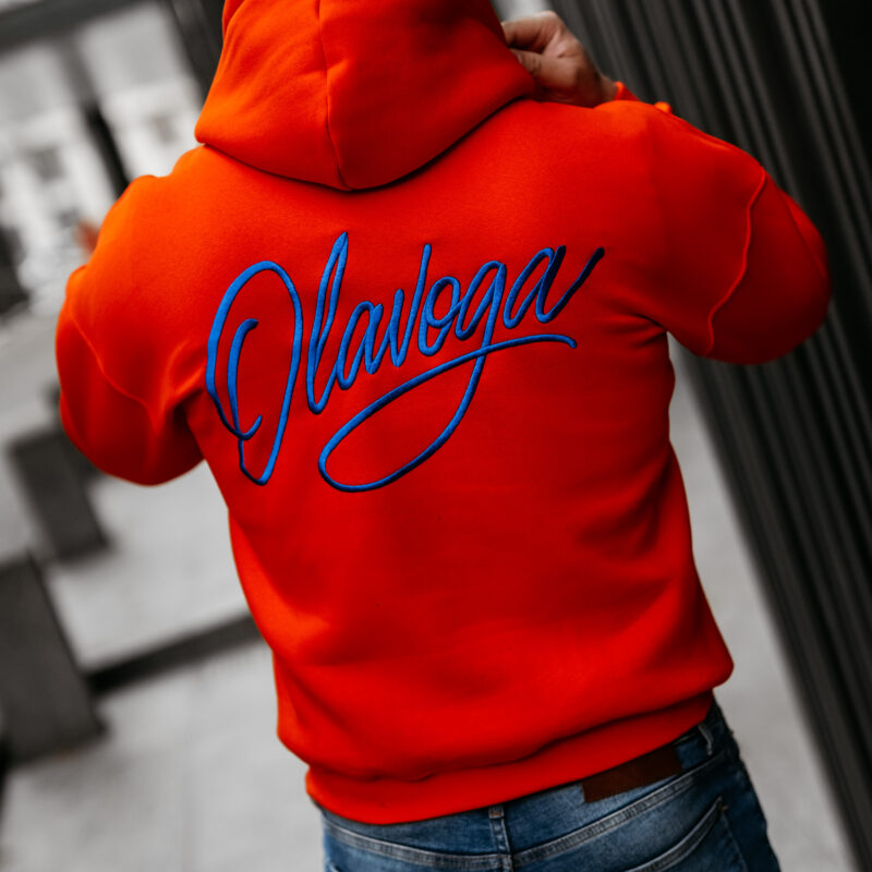 bluza UNIT 094 Bluza męska UNIT 2025 Orange