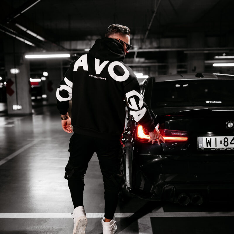 bluza VINTA MEN 361 Bluza męska VINTA MEN 2026 Czarna