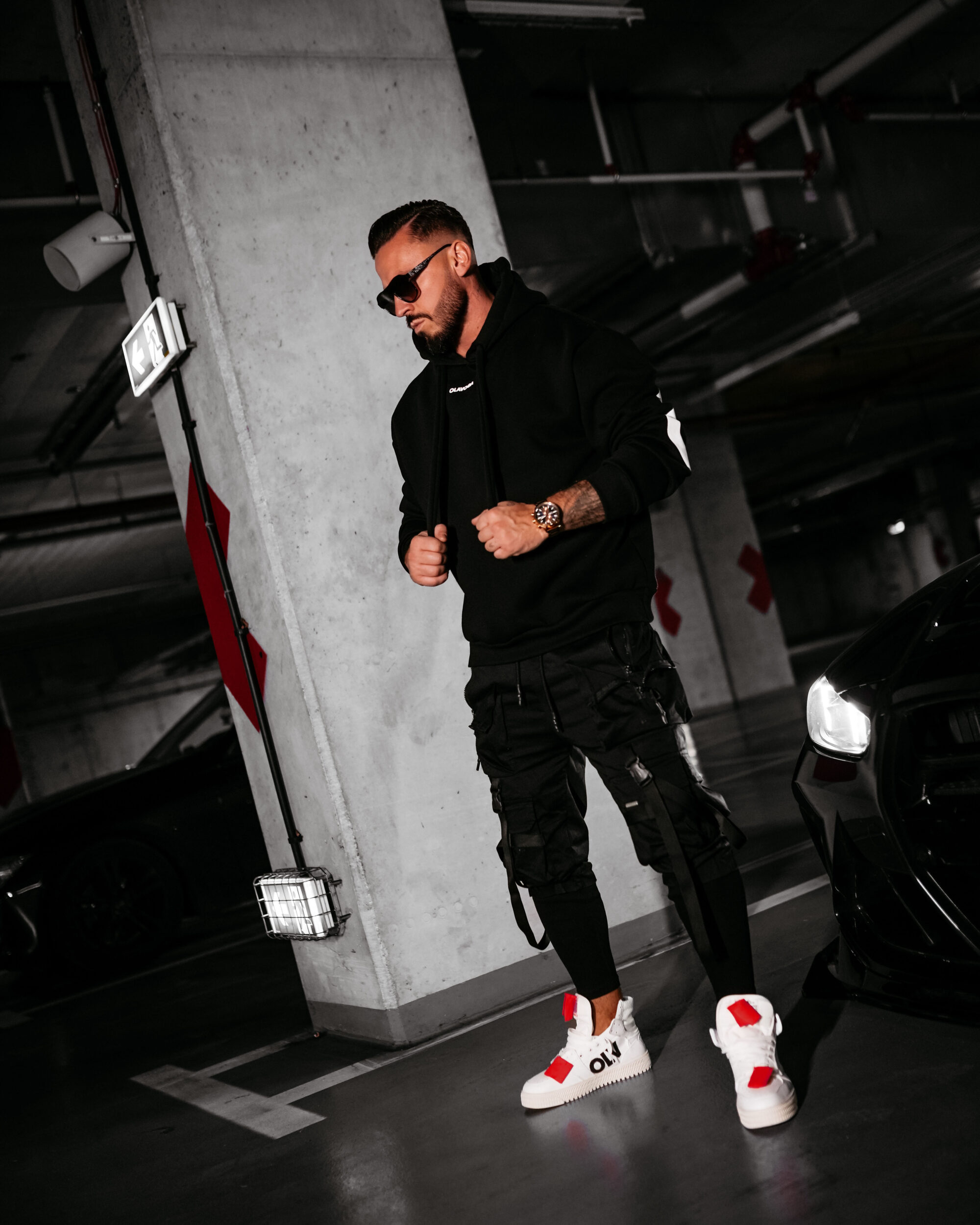 bluza VINTA MEN 362 Bluza męska VINTA MEN 2026 Czarna