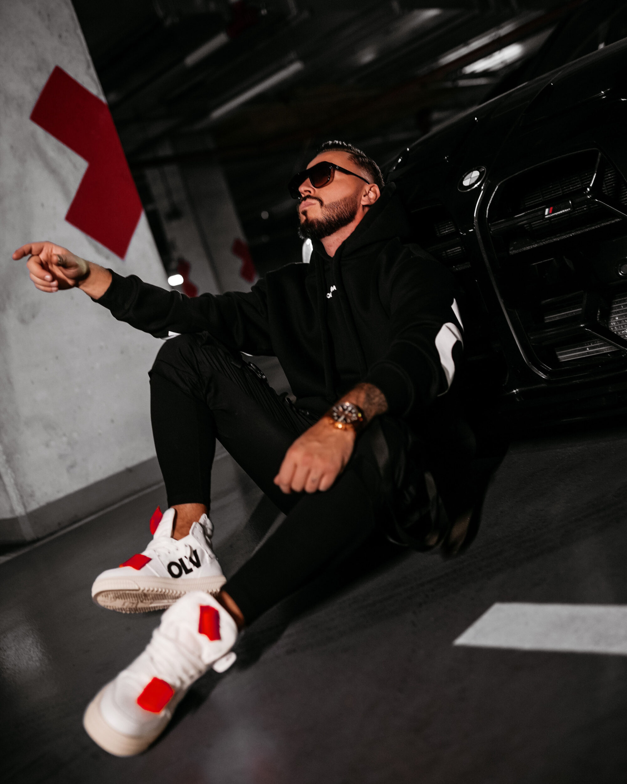 bluza VINTA MEN 363 Bluza męska VINTA MEN 2026 Czarna