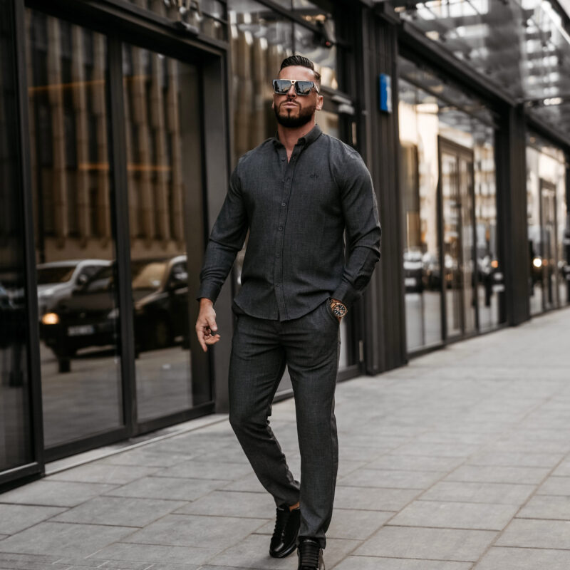 Komplet męski VIRETIO 2025 Dark grey