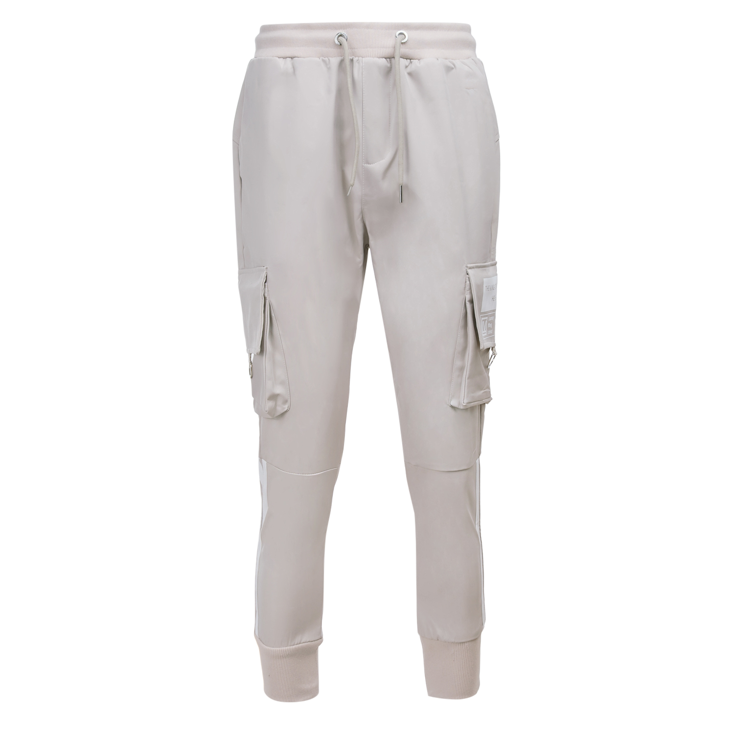 CASTON beige Spodnie męskie CASTON 2026 Beżowe