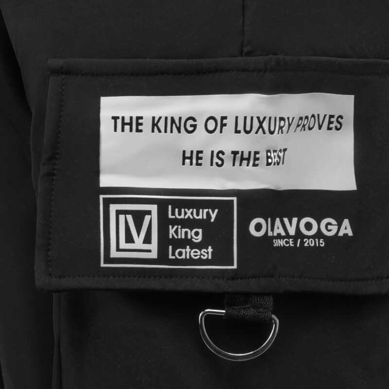 CASTON black (4) Spodnie męskie CASTON 2026 Czarne