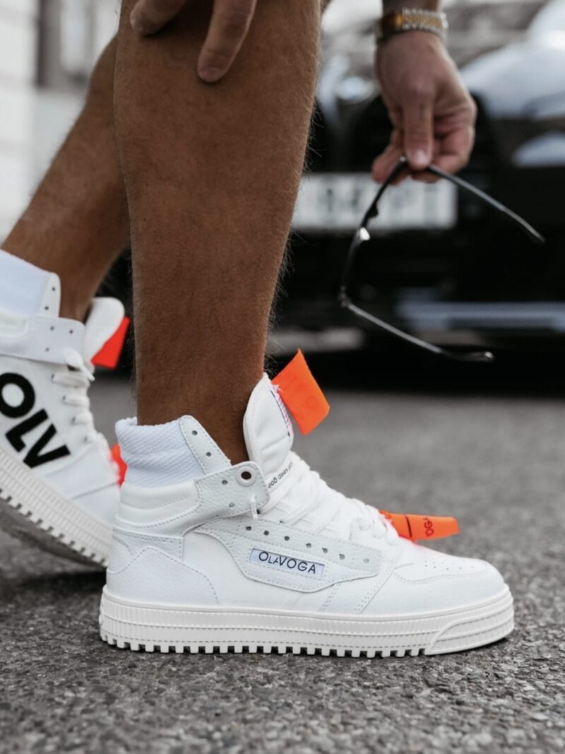 Buty męskie SNEAKERSY HYPER 2025 Białe