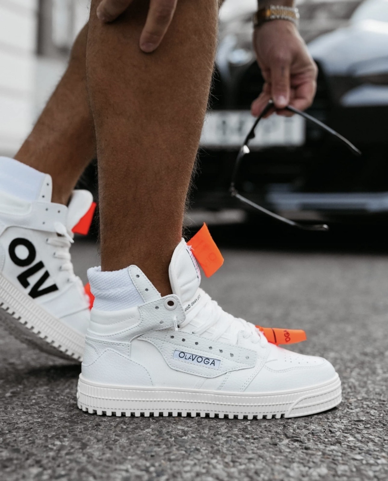 Buty męskie SNEAKERSY HYPER 2025 Białe