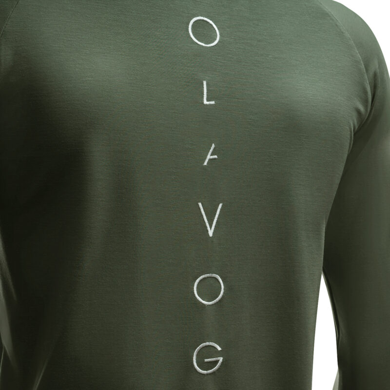Longsleeve męski MIRE 2026 Oliwkowy