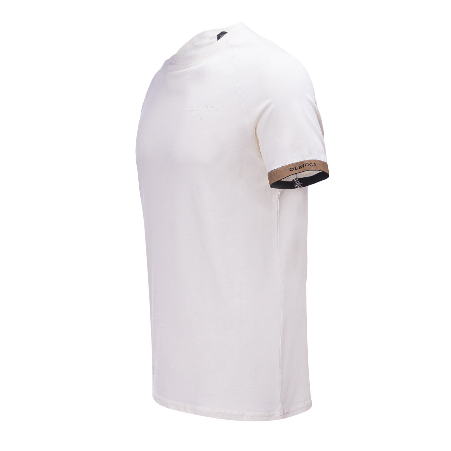 RAYSIER ecru T-shirt męski RAYSIER 2026 Ecru