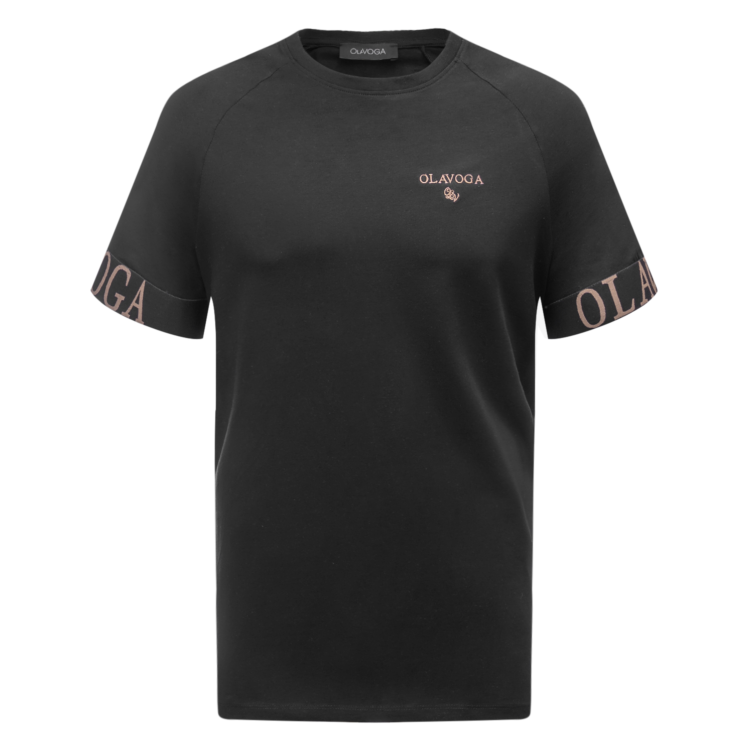 SKYJUE black T-shirt męski SKYJUE 2026 Czarny