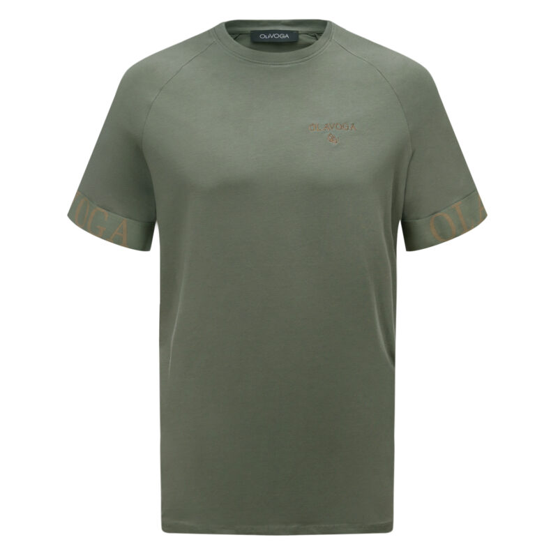 SKYJUE khaki T-shirt męski SKYJUE 2026 Khaki