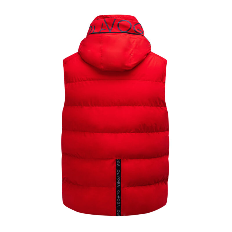 Bezrękawnik męski TAER 2026 Czerwony