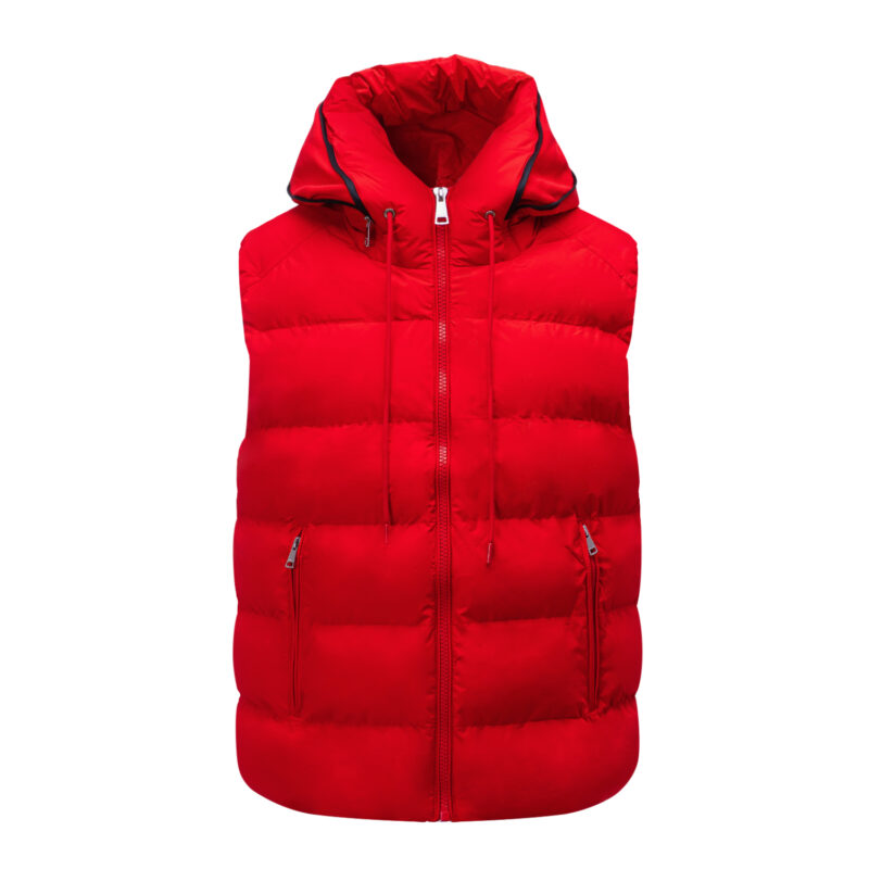 Bezrękawnik męski TAER 2026 Czerwony