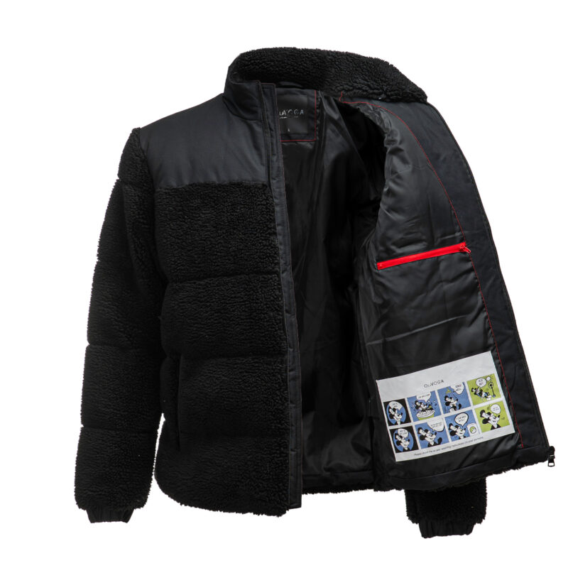 VAAS black+black (7) Kurtka męska VAAS 2026 Czarno - Czarna